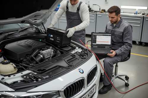 BMW Batterij Registreren bij Modulelab